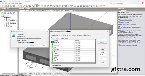 DesignBuilder 7.3.1.003