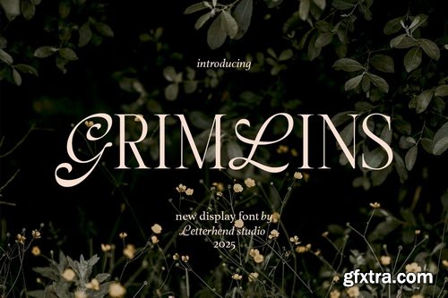 CreativeMarket - Grimlins Mixed Display Font
