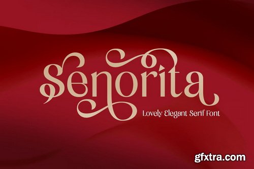 Senorita - Lovely Elegant Serif Font