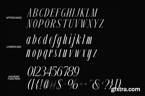 The Lune Lasthing Font