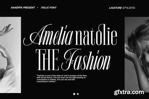 The Lune Lasthing Font