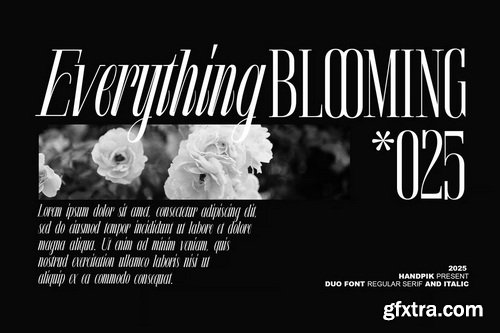 The Lune Lasthing Font