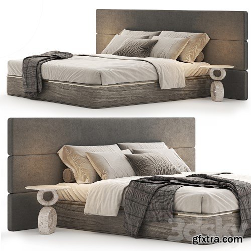 3dsky Pro - Madaket Bed By Workshop