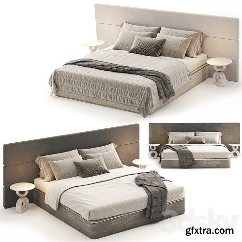 3dsky Pro - Madaket Bed By Workshop