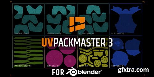 BlenderMarket - Uvpackmaster v3.3.4