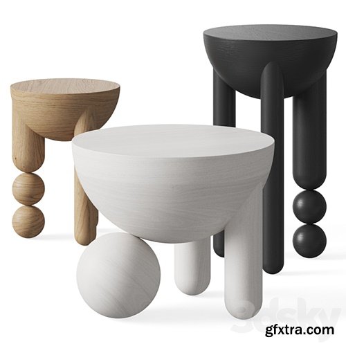 3dsky Pro - Lara Bohinc Profiterole Coffee and Side Tables
