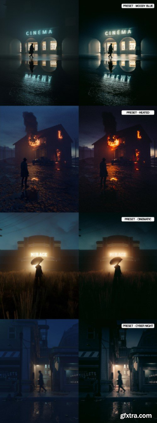 Corey Crawford - Noir Collection 01 | Lightroom Presets