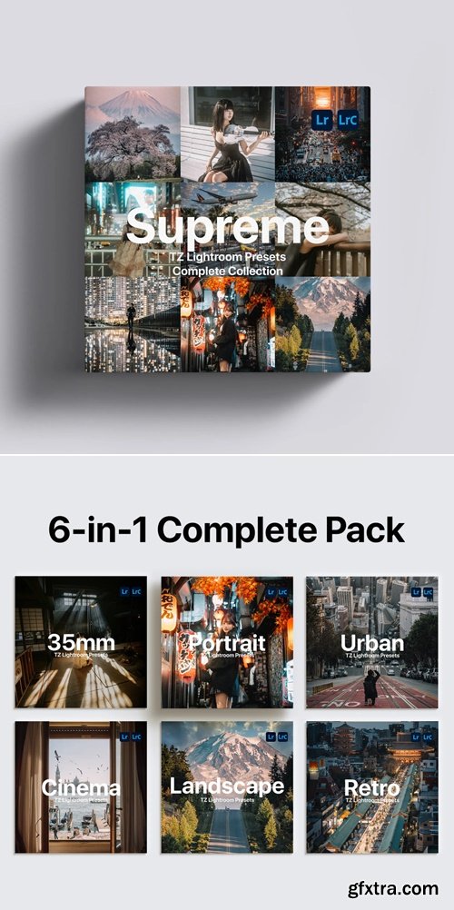 Supreme - TZ Lightroom Presets