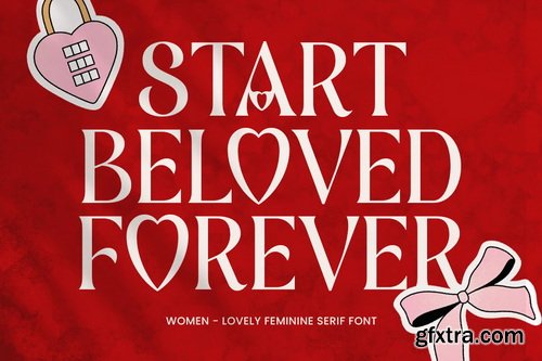 Women Lovely Feminine Serif Font