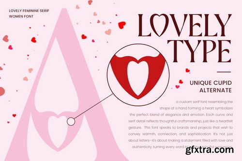 Women Lovely Feminine Serif Font