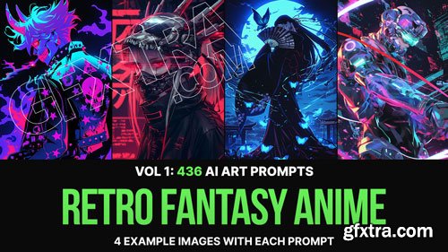 436 Ai Art Prompts For Retro Fantasy Anime