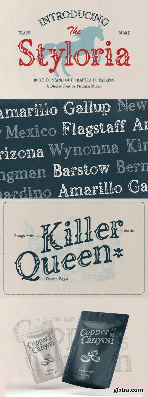 Styloria - Vintage Rodeo Display