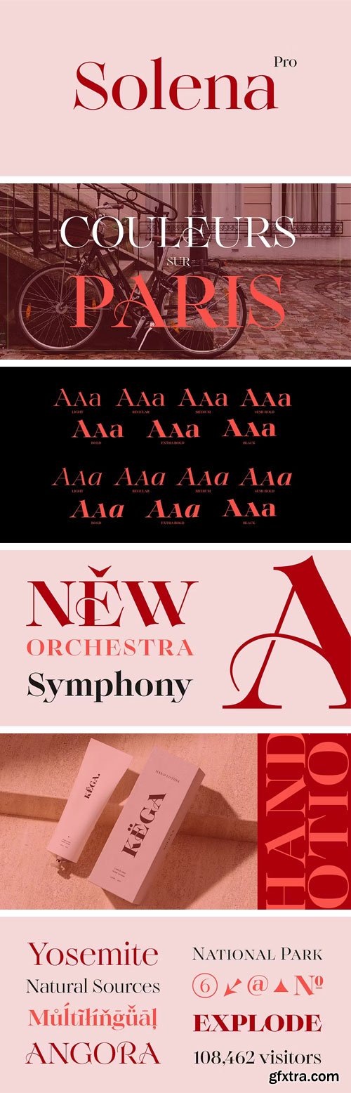 Myfonts - Solena Pro Font Family