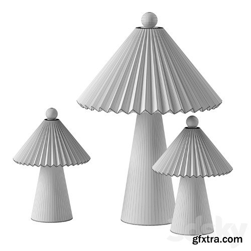 3dsky Pro - Prairie Table Lamp by Huey Lightshop