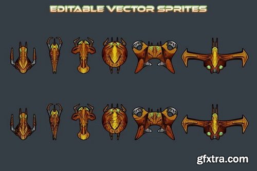Craftpix - UFO Spaceship Game Sprites