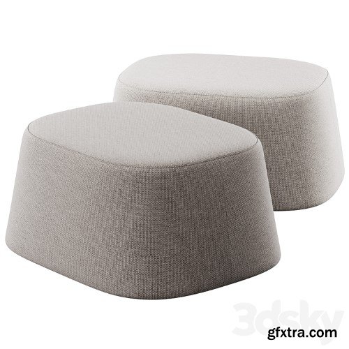 3dsky Pro - Poufs Float by Tacchini