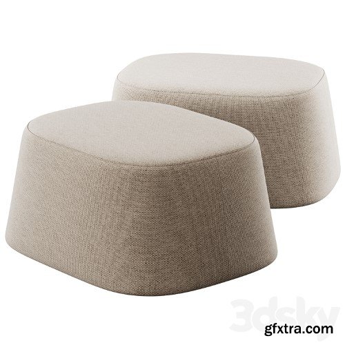 3dsky Pro - Poufs Float by Tacchini