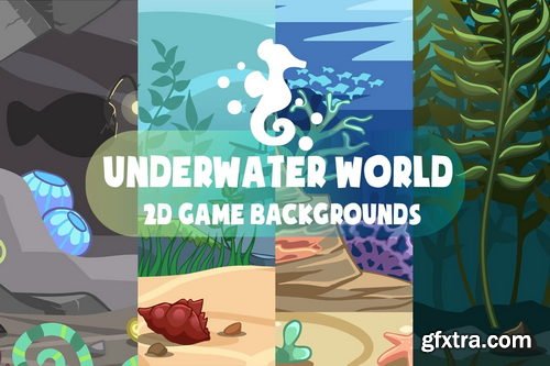 Craftpix - Underwater World 2D Game Backgrounds