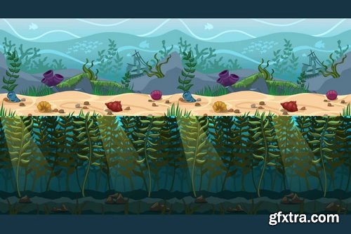 Craftpix - Underwater World 2D Game Backgrounds