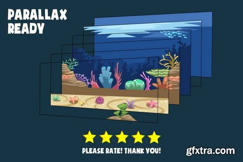 Craftpix - Underwater World 2D Game Backgrounds