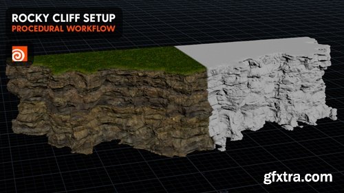 Cgside - Quick Rock Cliff Setup in Houdini