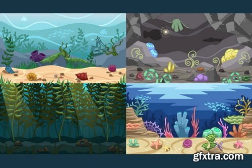 Craftpix - Underwater World 2D Game Backgrounds
