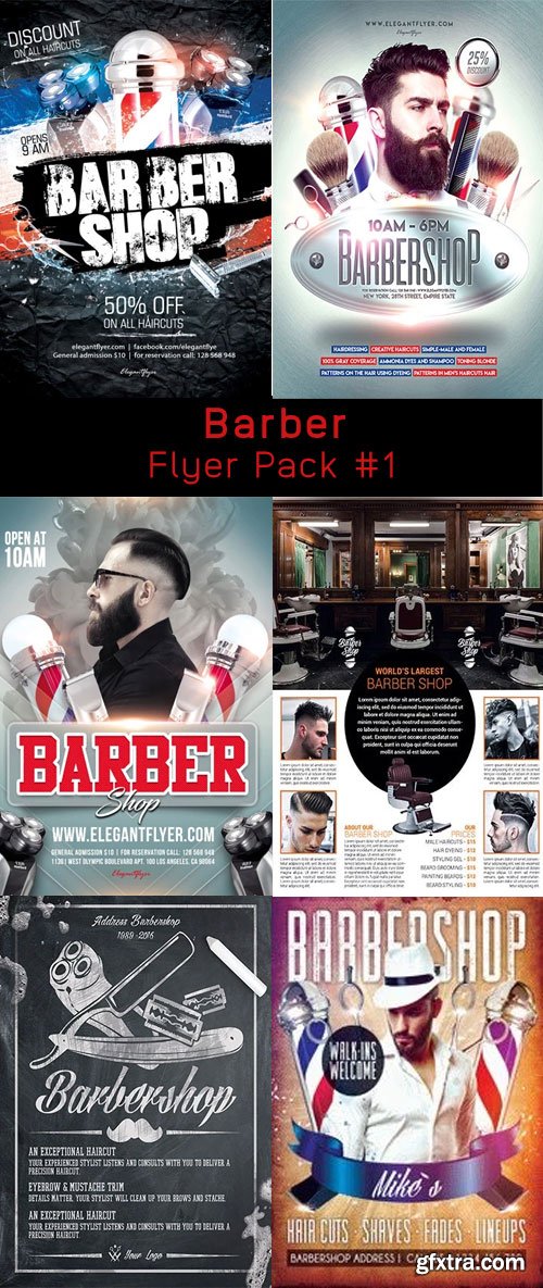Barber Flyer Pack #1