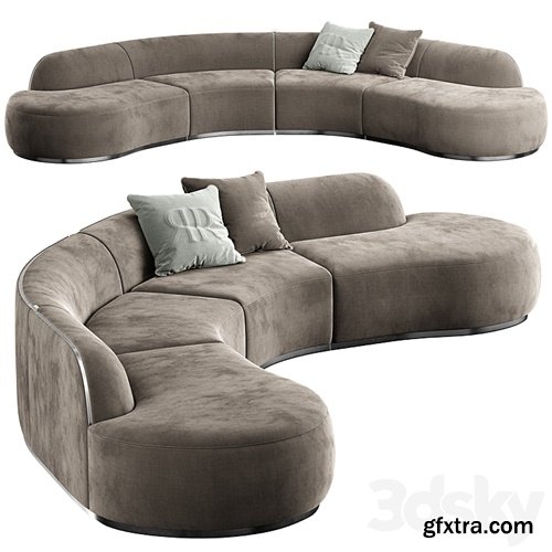3dsky Pro - PIERRE M SECTIONAL SOFA