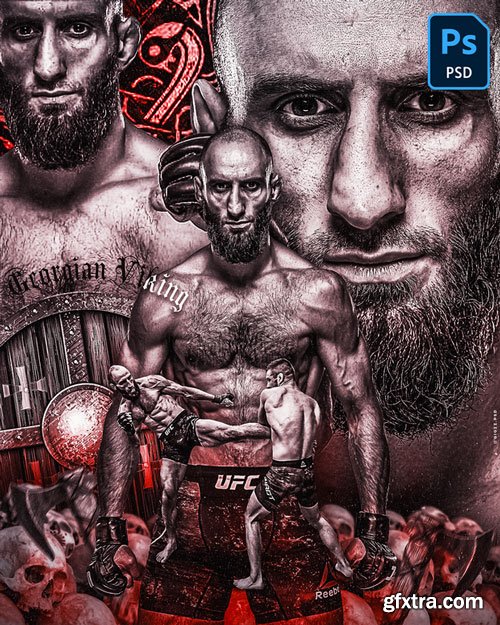 Gigi Zakaidze - Gigi Zakaidze - Guram Kutateladze - PSD File