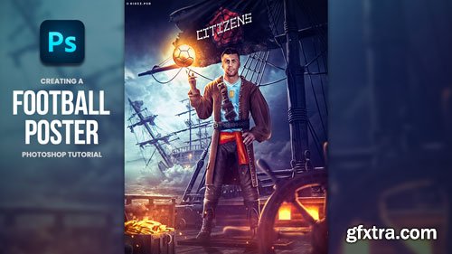 Gigi Zakaidze - Rodri Ballon d\'Or 2024 - Photoshop Tutorial