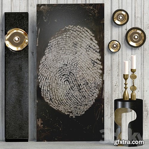 3dsky Pro - Holly Hunt decorative set