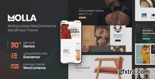 Themeforest - Molla | Multi-Purpose WooCommerce Theme 28487727 v1.5.5
