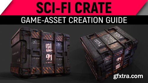 Artstation - Model and Texture A Game Asset - Full Process