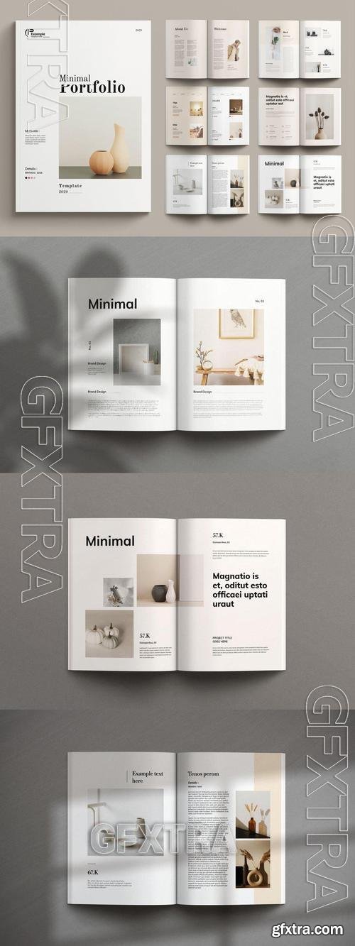 Minimal Portfolio Template 3AGRNYA