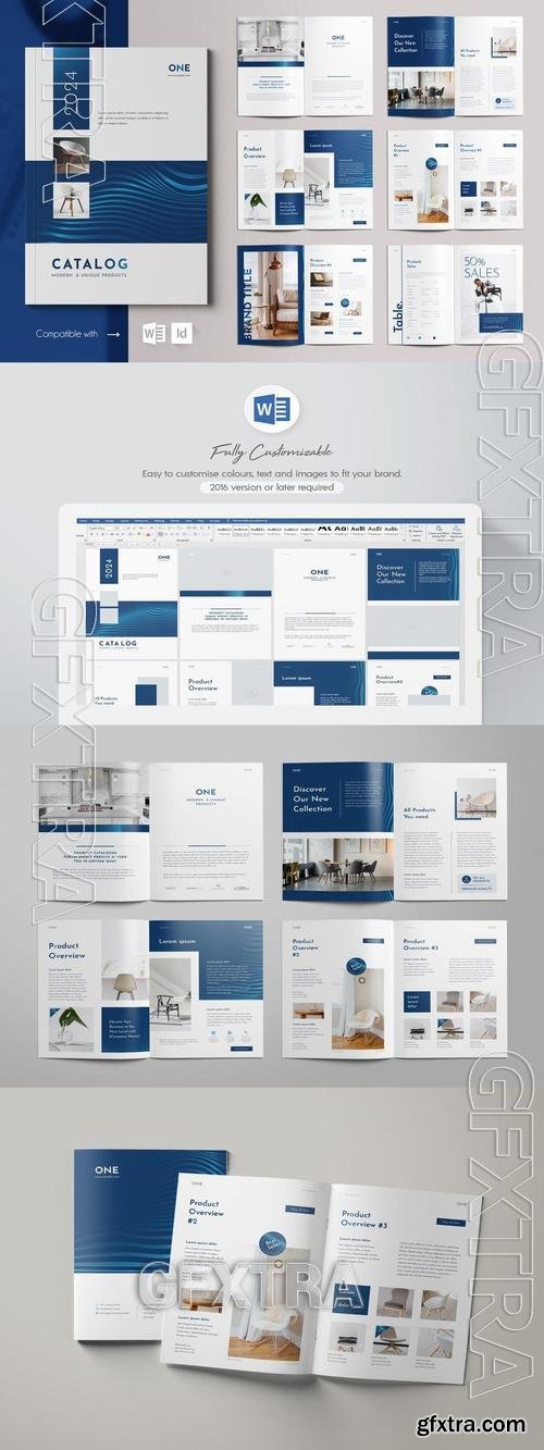 Catalog Template 07 | Word | InDesign 5QPAGZ2