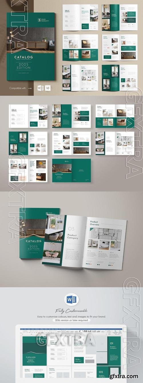 Elegant Catalog 08 | Word | InDesign PLR4RLL