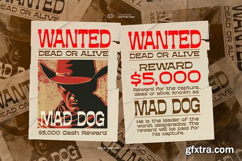 CreativeMarket - Wild Rango - Vintage Western Font