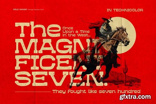 CreativeMarket - Wild Rango - Vintage Western Font