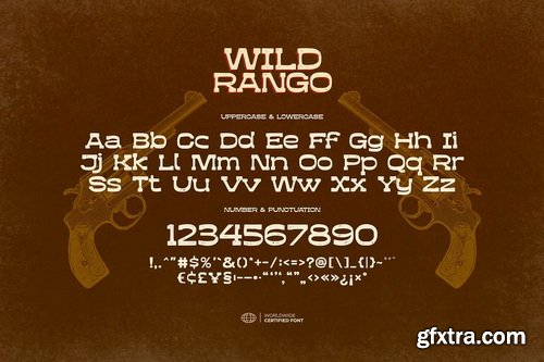 CreativeMarket - Wild Rango - Vintage Western Font