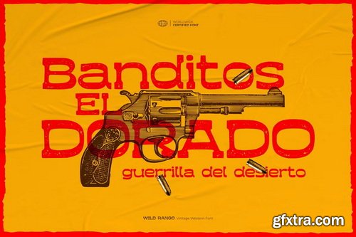 CreativeMarket - Wild Rango - Vintage Western Font