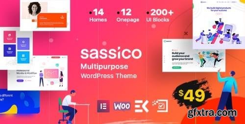 Themeforest - Sassico - Saas Startup Multipurpose WordPress Theme 25081433 v3.6.0
