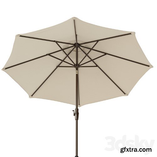 3dsky Pro - Round Outdoor Patio Umbrella Pottery Barn
