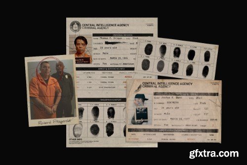 Pixflow - Criminal Record &amp; Fingerprints