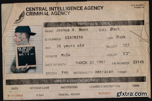 Pixflow - Criminal Record &amp; Fingerprints