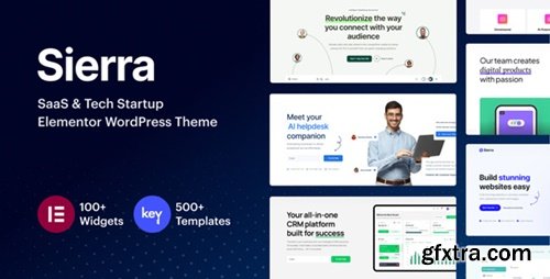 Themeforest - Sierra - SaaS & Tech Startup Elementor WordPress Theme 49061887 v1.4