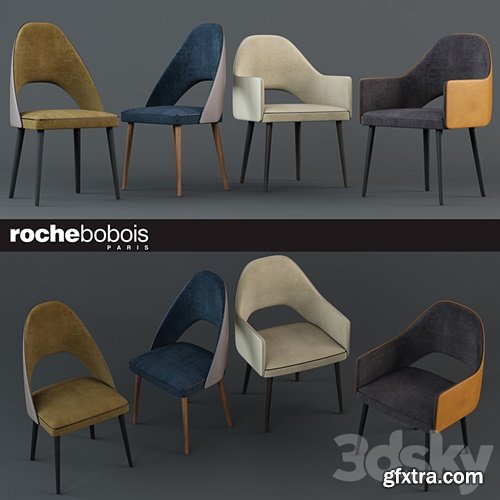 3dsky Pro - Chairs FENICE CHAIR and FENICE BRIDGE