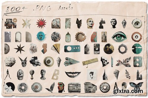 Creativemarket - Collage Cutouts Vol. 2 - 14973499