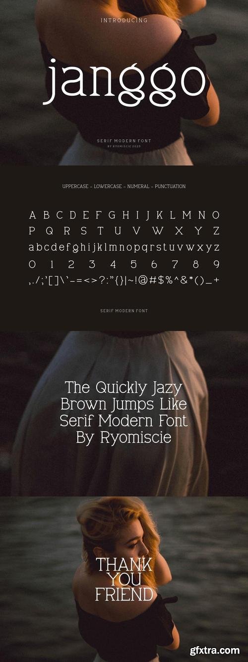 Janggo - Serif Modern Font