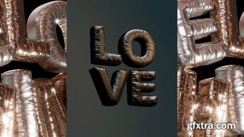 Skillshare - Balloon Typography in 3D: A Creative Journey with Blender and Cinema 4D