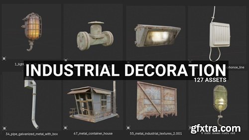 Patreon - Modeling Industrial Decoration in Blender - Tutorials+asset